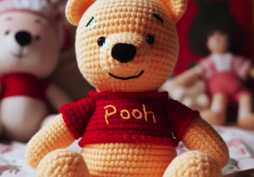 Winnie The Pooh Amigurumi Free Crochet Pattern