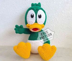 Cute Duck Amigurumi Free Pattern Tutorial