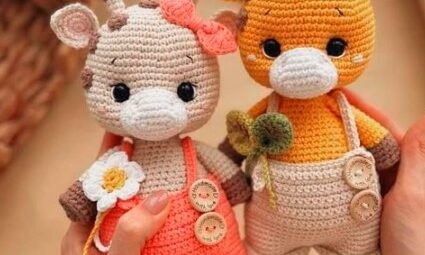 Cute giraffe free amigurumi pattern