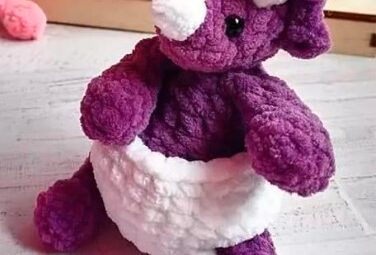 Free Amigurumi Mini-Dino Crochet Pattern