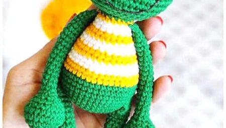 Amigurumi frog free crochet pattern