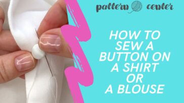 How to Sew a Button on a Shirt by Hand (With Photos & Video) –