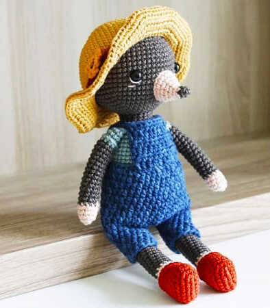 Amigurumi Mole Crochet Free Pattern – Amigurumi