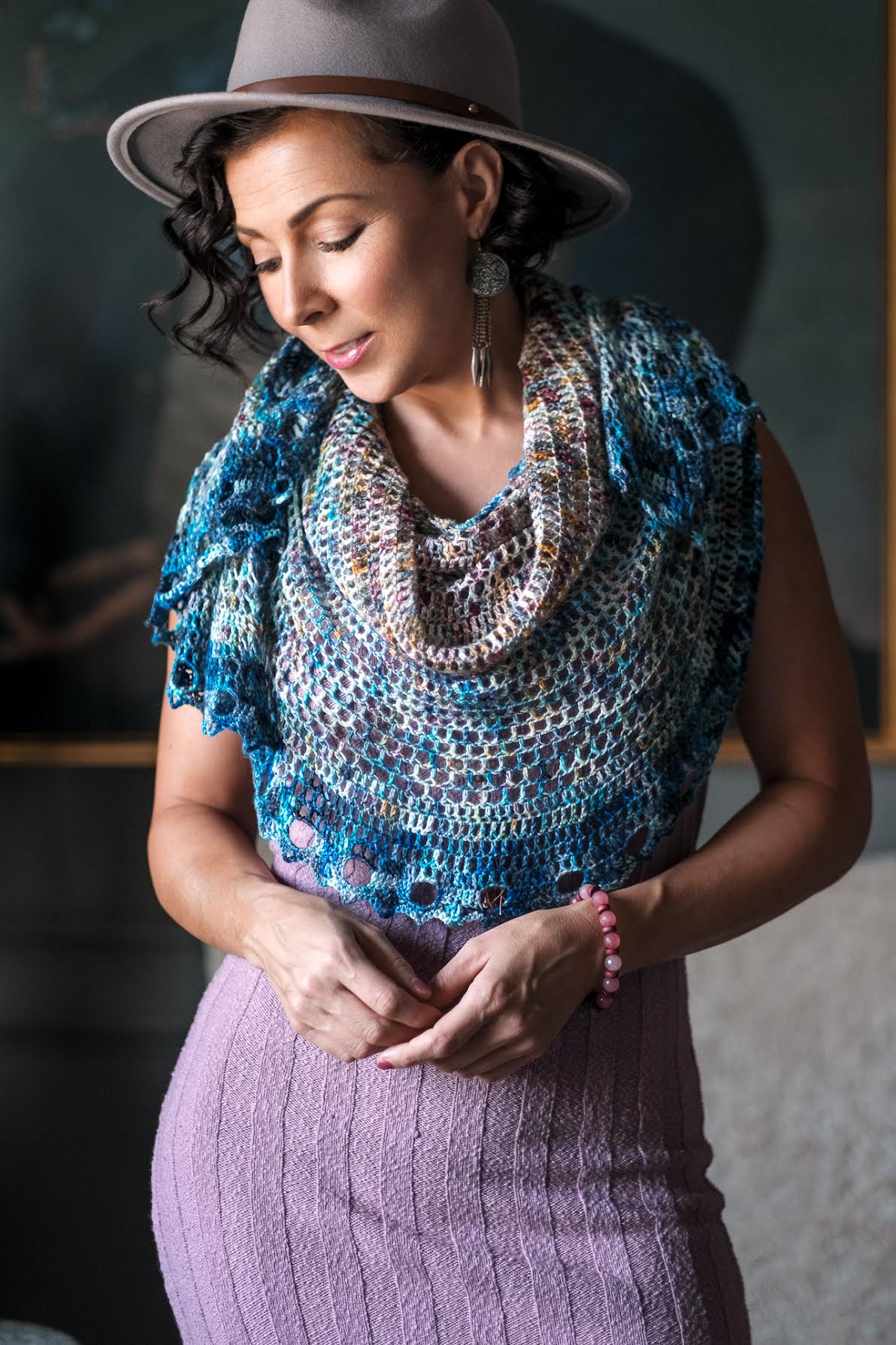 Crochet This Beginner Level Crescent Shaped Shawl Today – Whulge – Expression Fiber Arts | A Positive Twist on Yarn