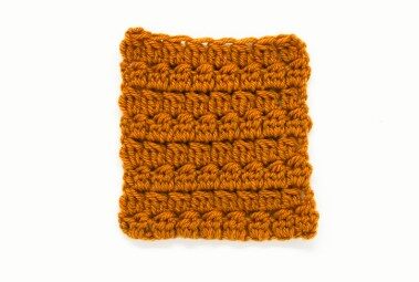 Cluster Stitch in Crochet Free Pattern