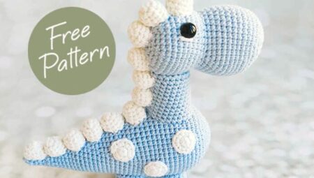 Amigurumi Dinosaur Crochet Free Pattern