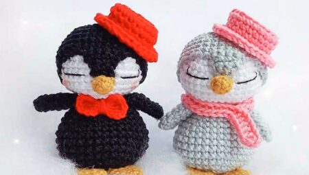 Amigurumi Mr and Mrs Penguin Free Crochet Pattern