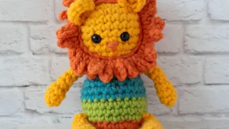 Amigurumi Crochet Lion Free Pattern