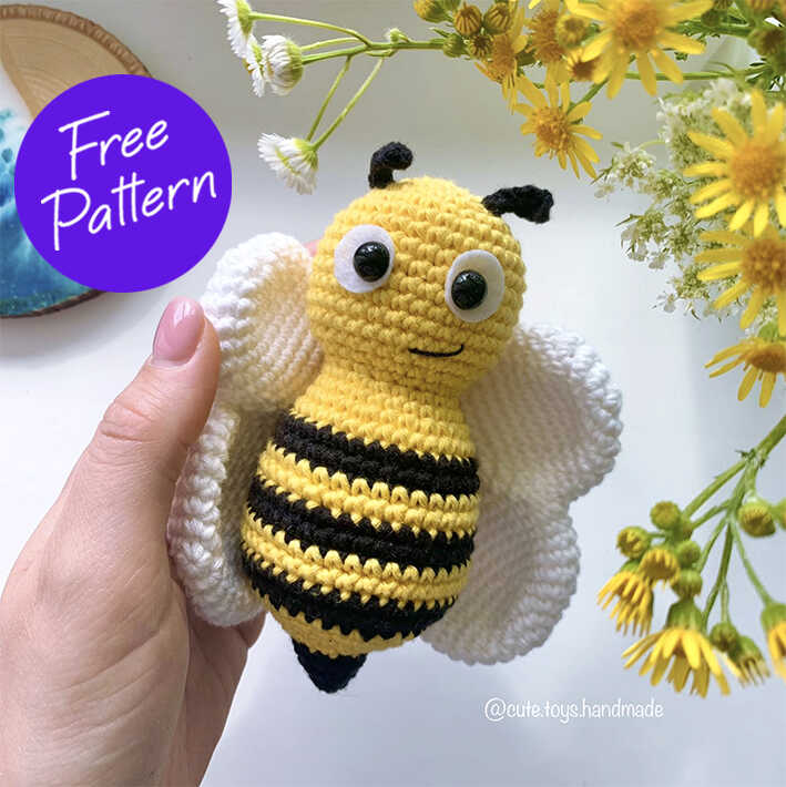 Crochet Bee Chen Amigurumi Free Pattern – Free Crochet Patterns