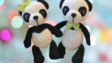 Cute Panda Amigurumi Free Pattern